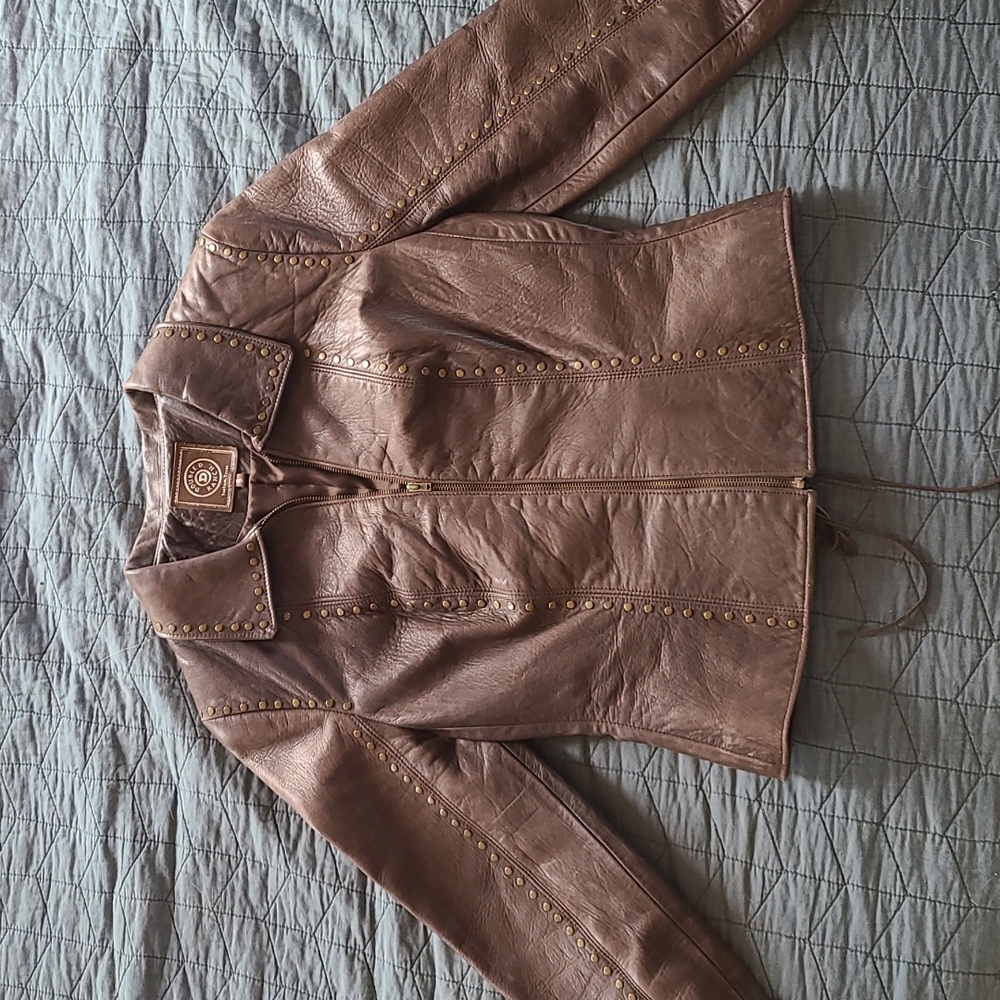 Double D Ranch Leather Jacket